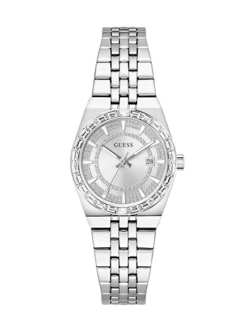 Guessth Vera Analog Women's Watch Silver