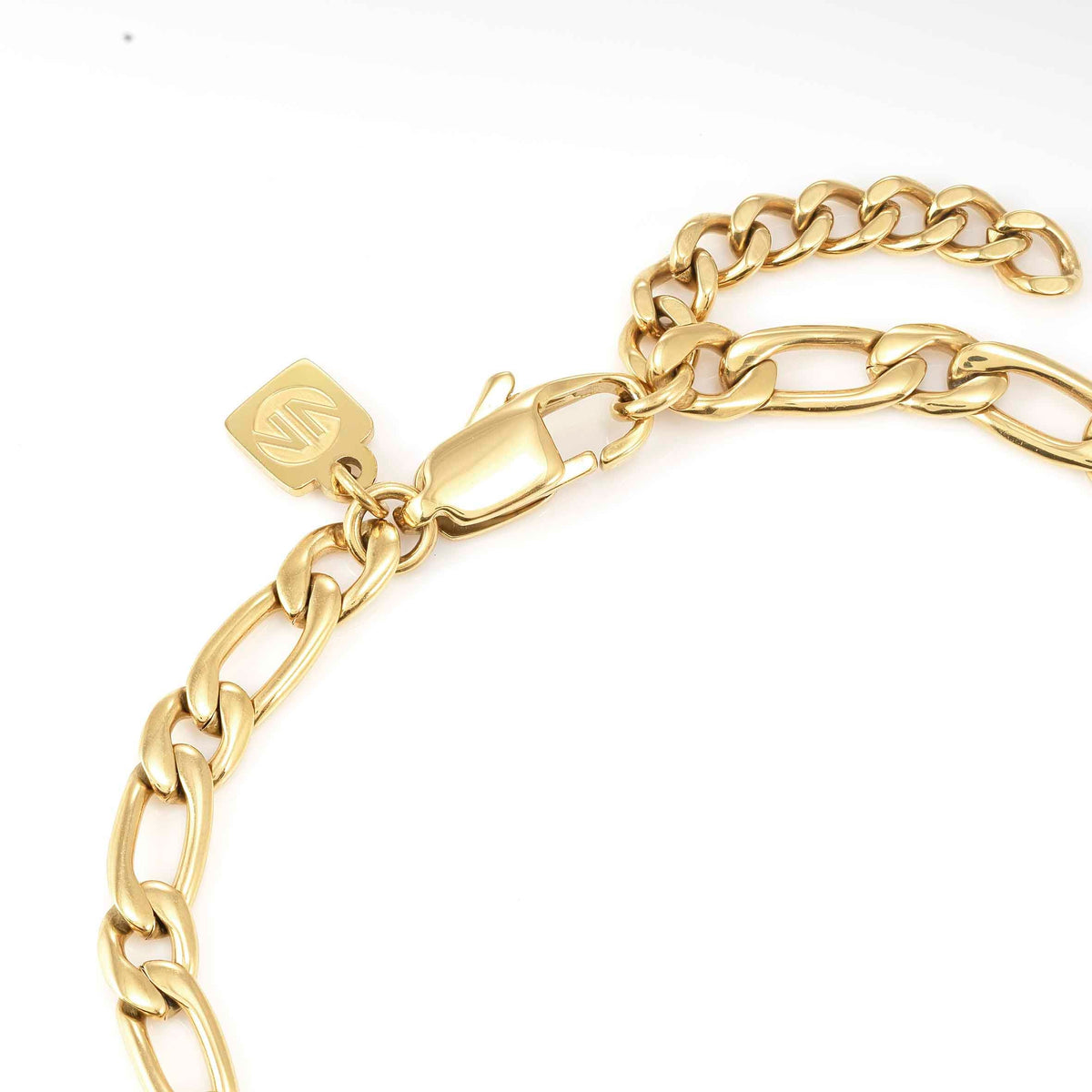 Nomination Bold Steel yellow PVD bracelet, detail