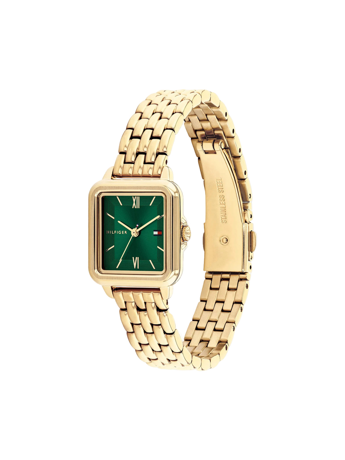 Tommy Hilfiger Mia Ionic Plated Thin Gold Steel Women's Watch