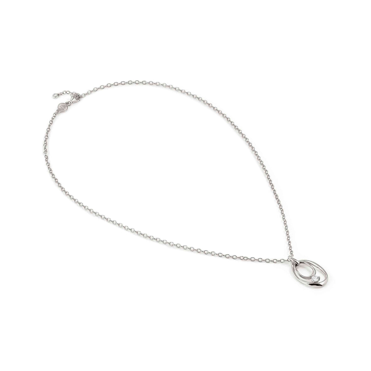 Nomination My Rebel Art Small Oval and White Stock Necklace