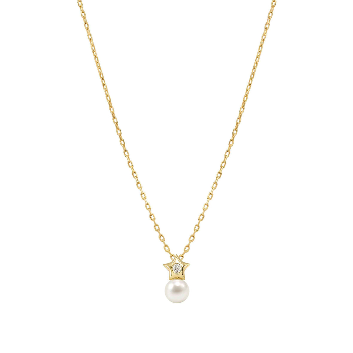 Nomination Pearls Loop Necklace, Star and Pearl