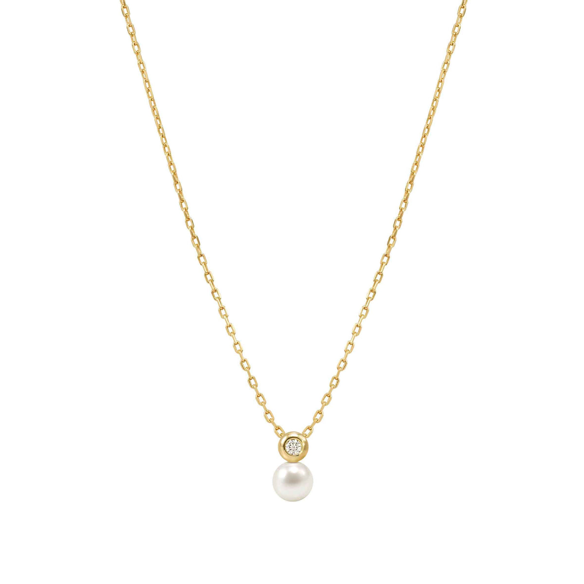 Nomination Pearls Loop Necklace, Circle and Pearl