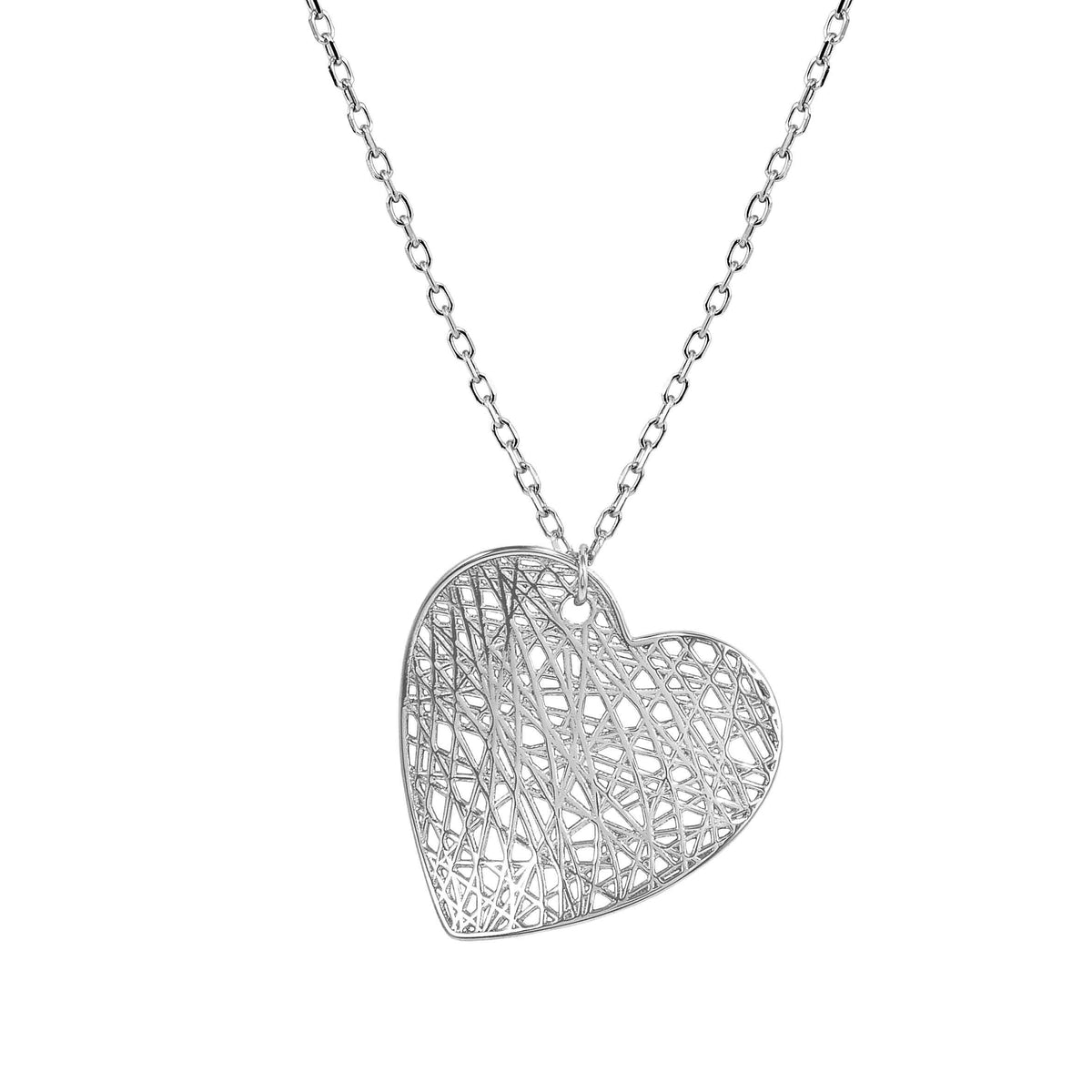 Nomination Leaf of Light Necklace, Heart Pendant