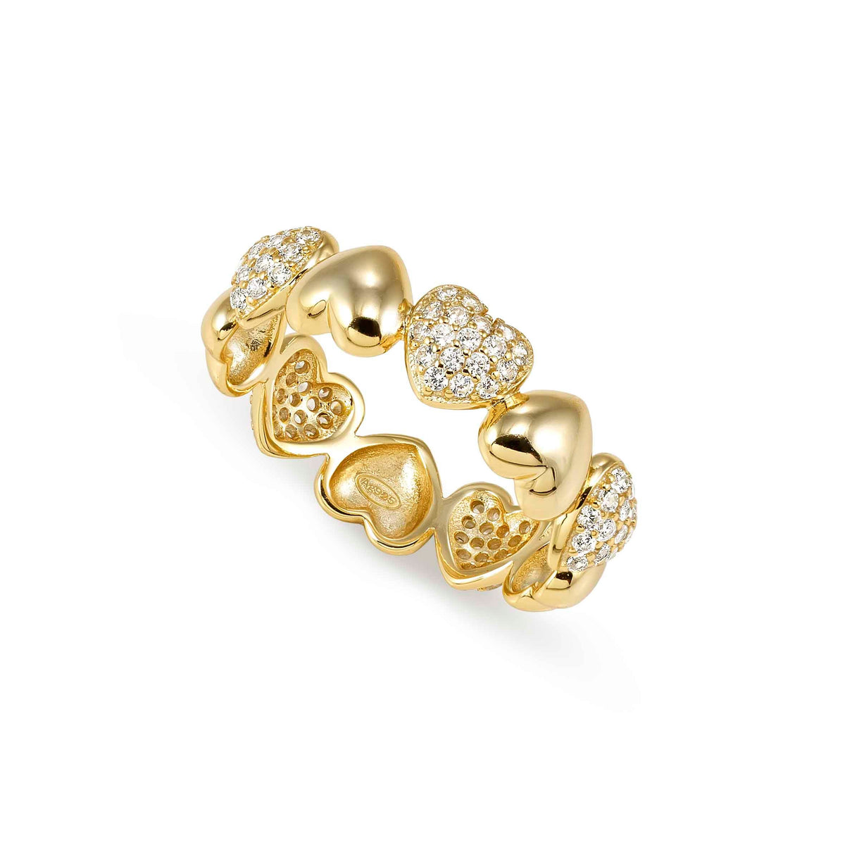 Nomination Precious Moves Band Ring with CZ