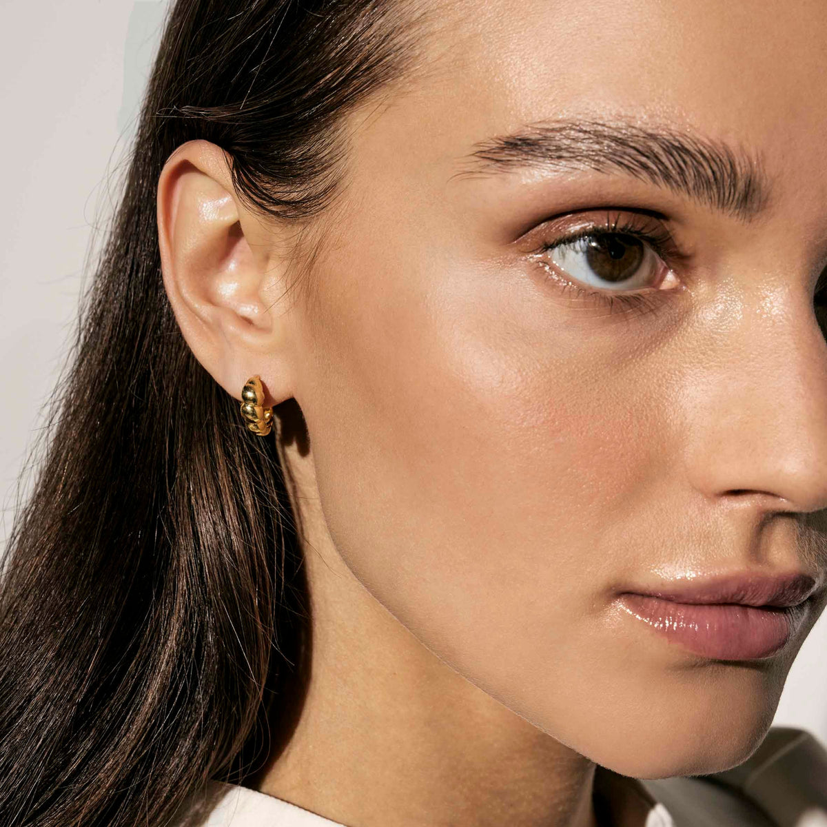 Nomination Siren Dream Small Hoop Earrings, Silver