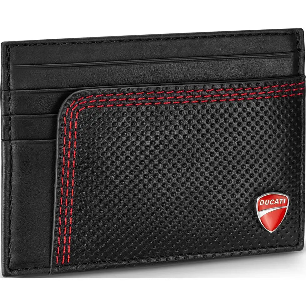 DUCATI Accessories Solito Men's Leather Card Holder DTLGD2201602
