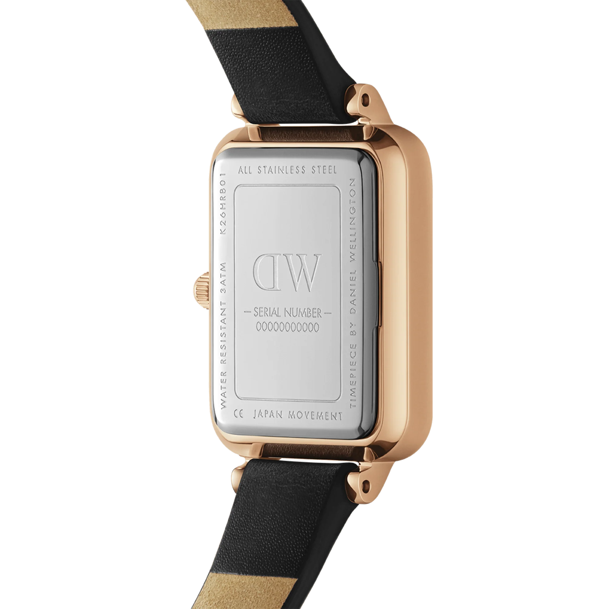 Daniel Wellington Quadro Pressed Sheffield Emerald Rose Gold