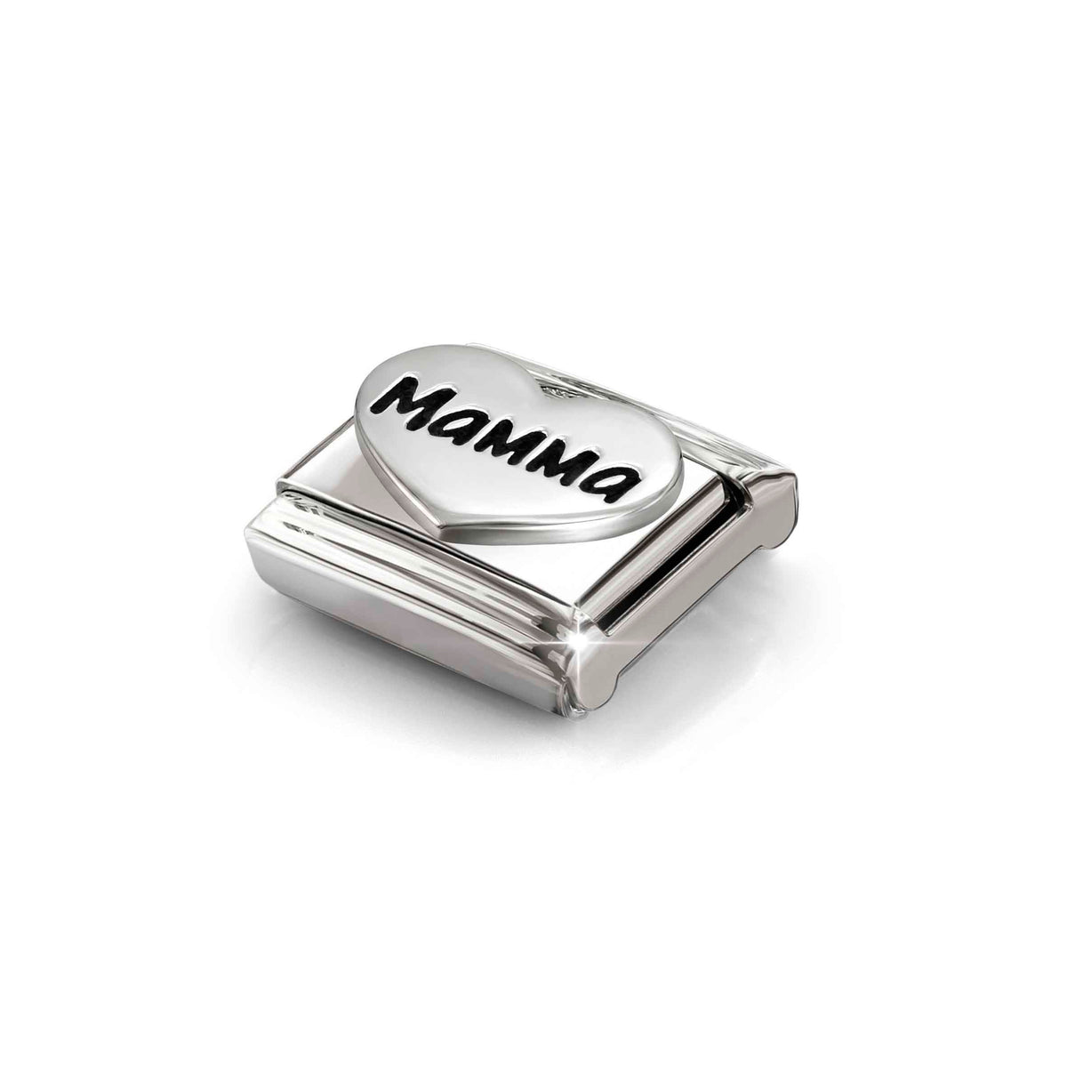 Nomination Composable Link Mamma, Silver - angle 2