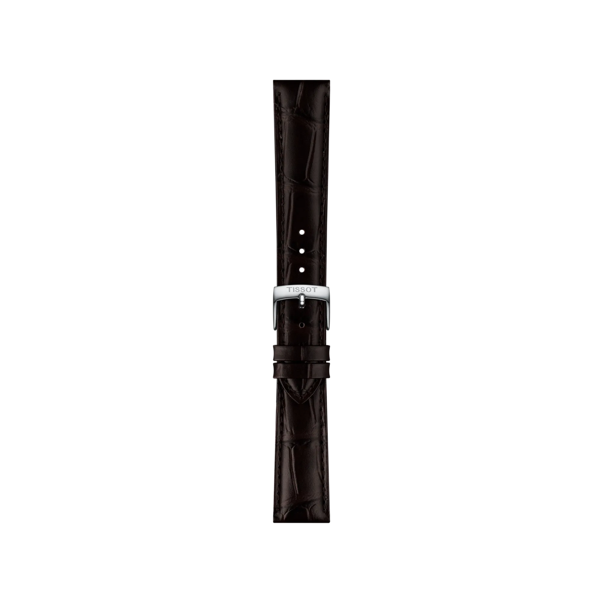 Tissot 18mm Brown Leather Watch Strap