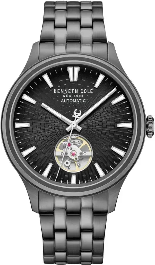 Kenneth Cole Newport Men's Automatic Open Heart Watch