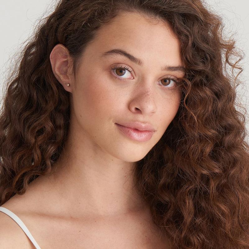 Ania Haie Berry Enamel Gold Stud Earrings