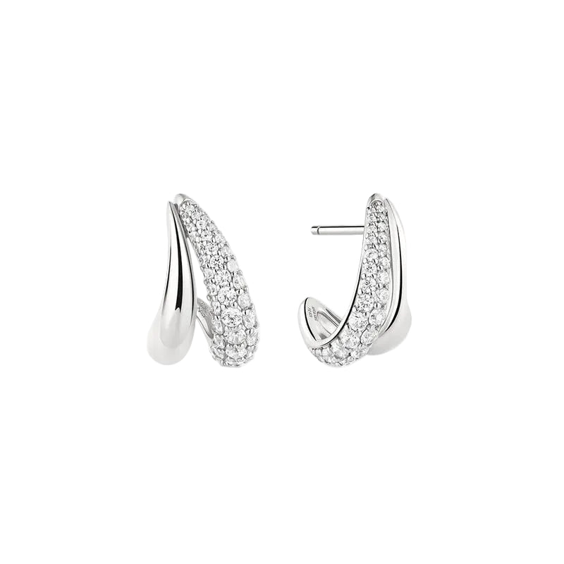 Ania Haie Duet Stud Hoop Earrings