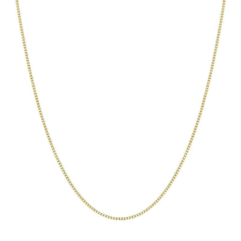 Ania Haie Elegant 14k Gold-Plated Box Chain Necklace