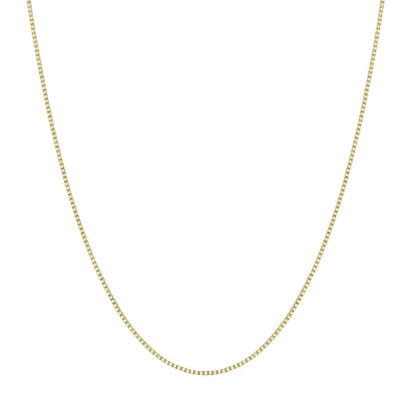 Ania Haie Elegant 14k Gold-Plated Box Chain Necklace