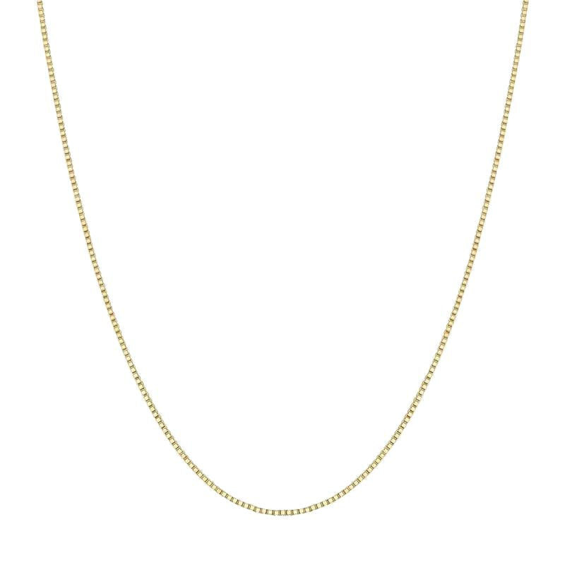 Ania Haie Elegant 14k Gold-Plated Box Chain Necklace