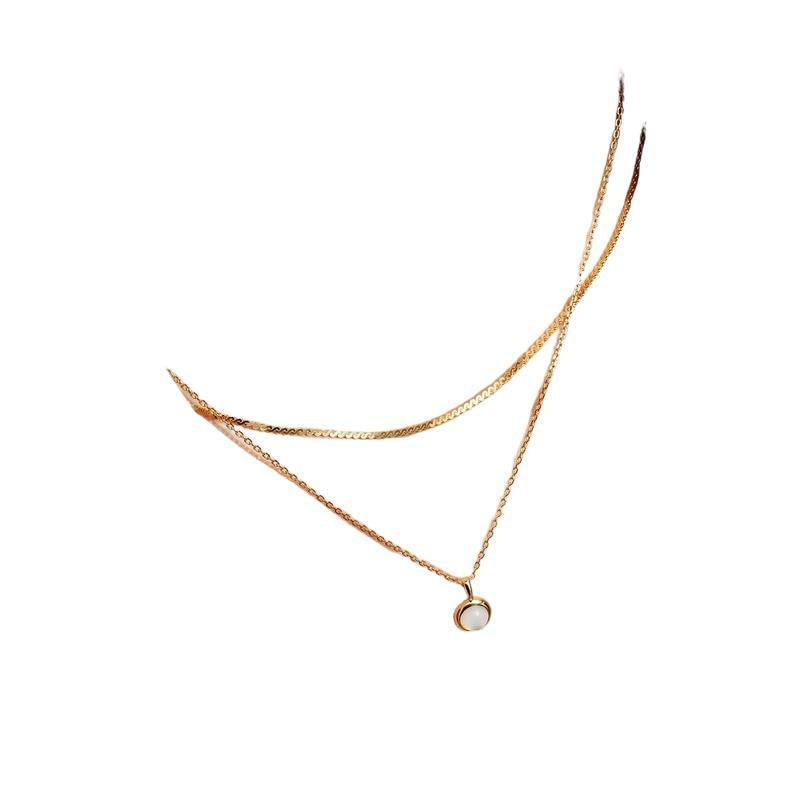 Ania Haie Elegant Gold Flat S-Link Chain Necklace