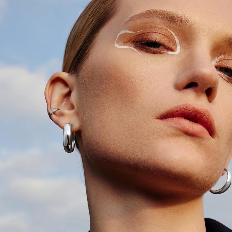 Ania Haie Elegant Silver Daily Ear Cuff