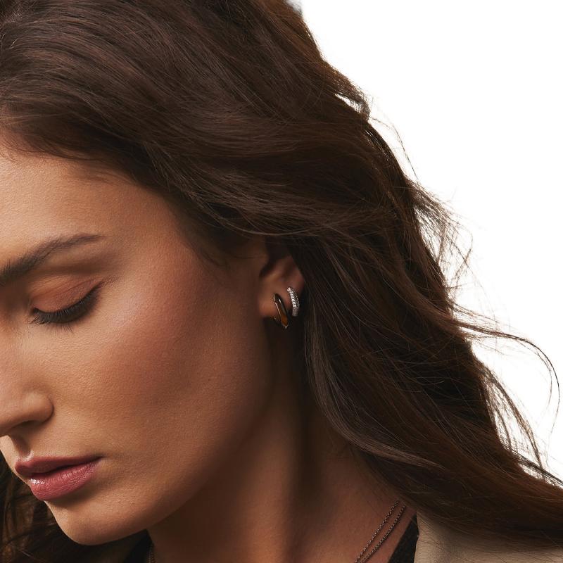 Ania Haie Elegant Silver Flat S‑Link Chain Necklace