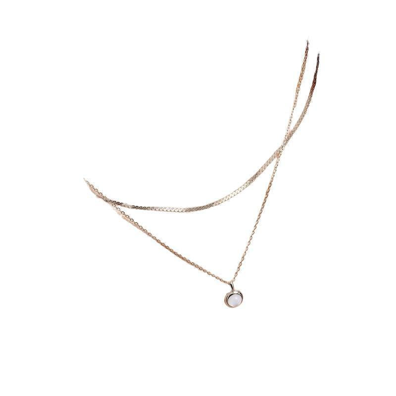 Ania Haie Elegant Silver Flat S‑Link Chain Necklace