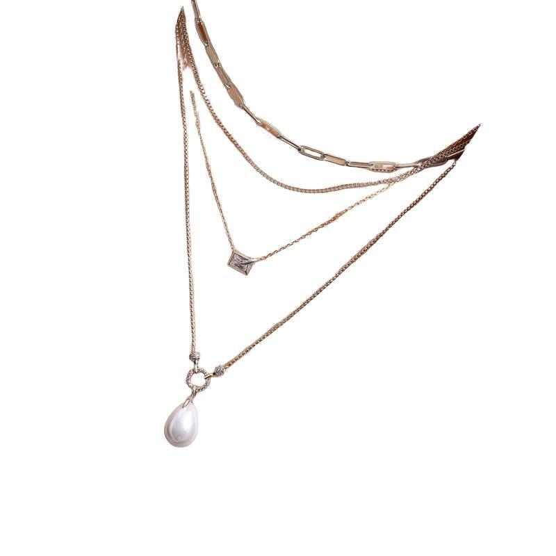 Ania Haie Elegant Silver Paper Clip Chain Necklace