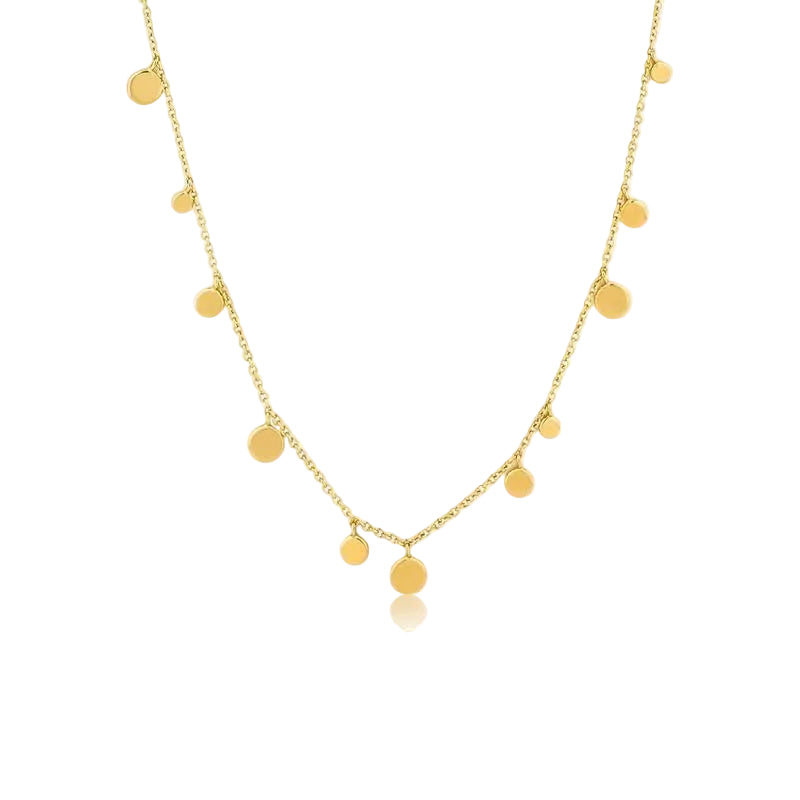 Ania Haie Geometry Mixed Discs Necklace