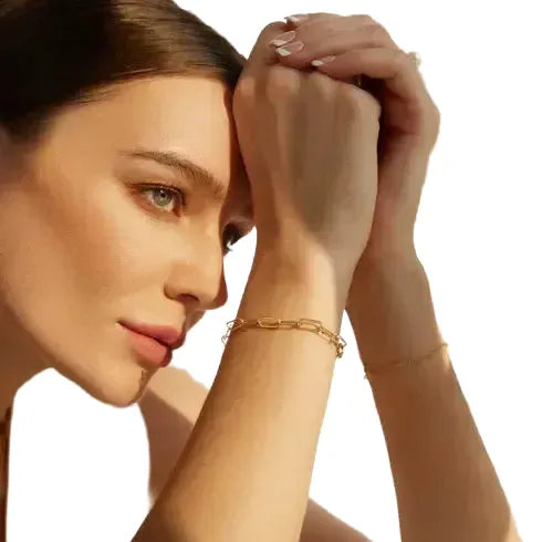 Ania Haie Gold Bold Chunky Chain Bracelet