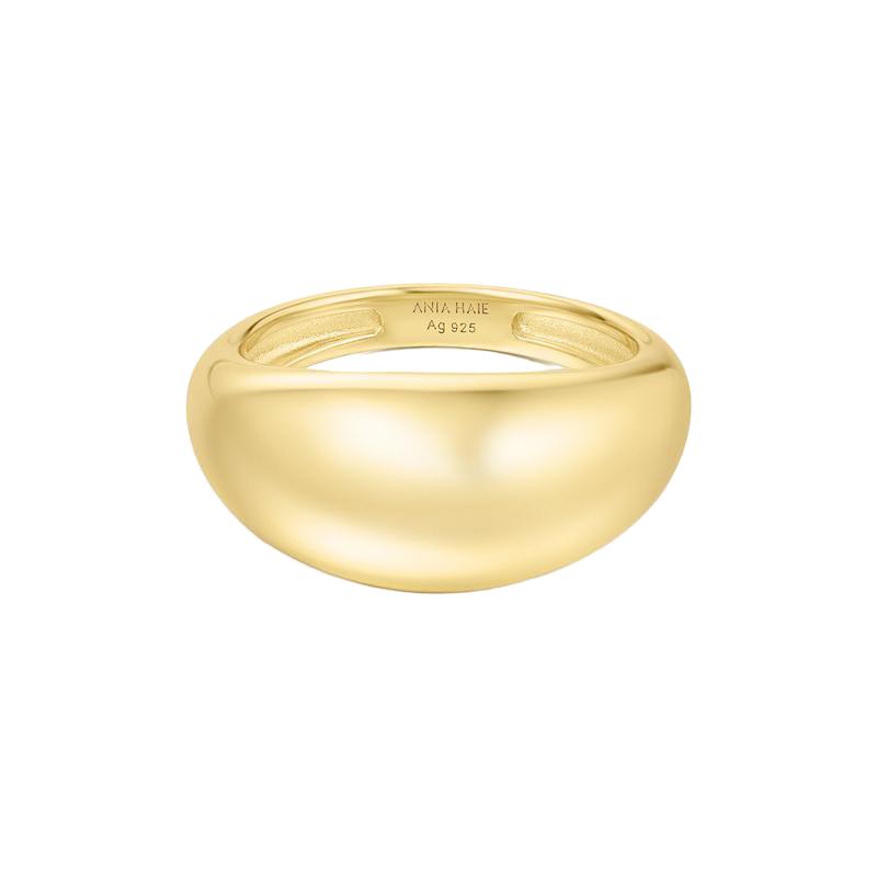 Ania Haie Gold Bold Dome Ring