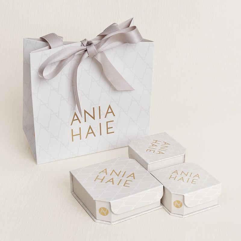 Ania Haie Gold Classic Bezel-Set Station Bracelet