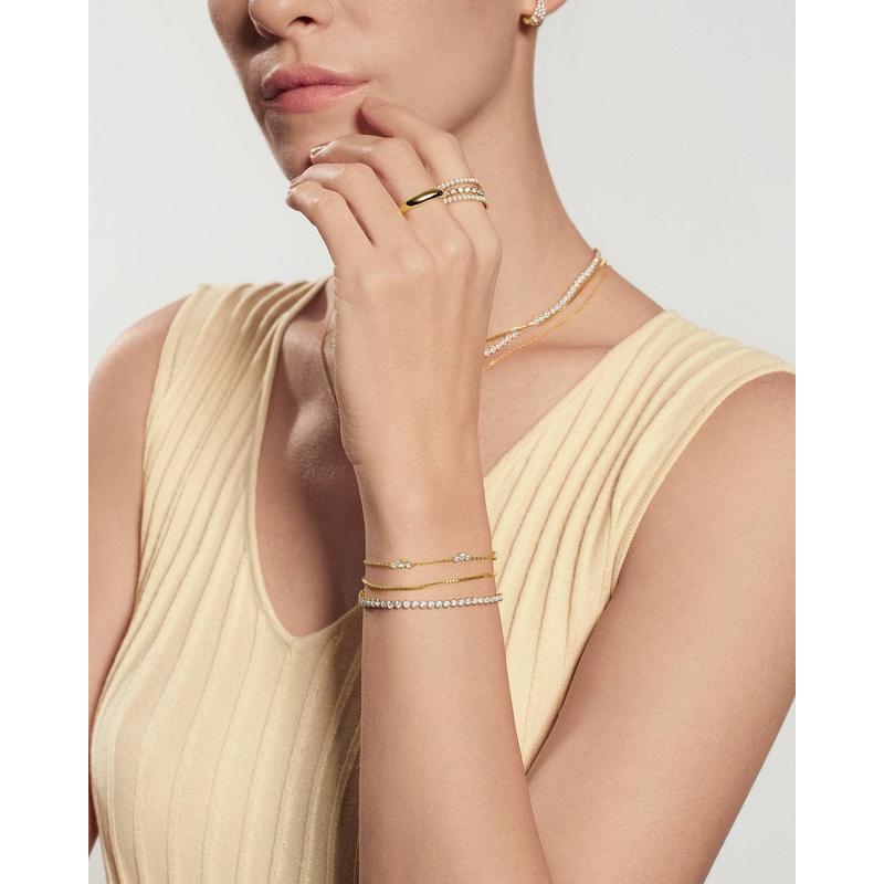 Ania Haie Gold Cluster Station Bracelet