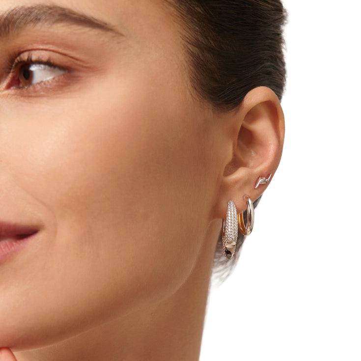 Ania Haie Gold Double Spike Stud Earrings