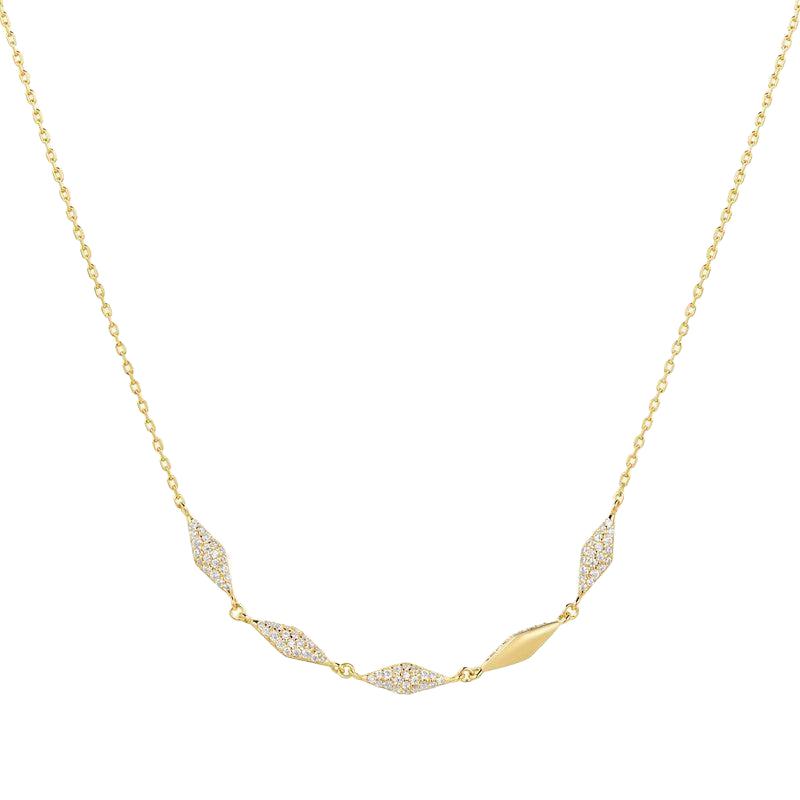Ania Haie Gold Multi Sparkle Necklace