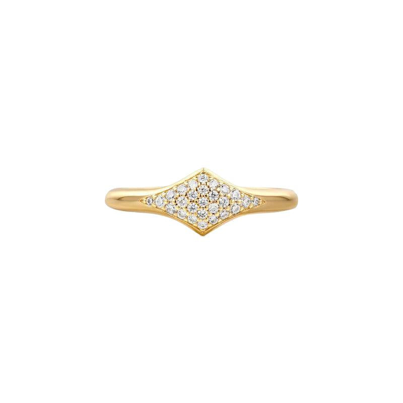 Ania Haie Gold Pave Sparkle Ring