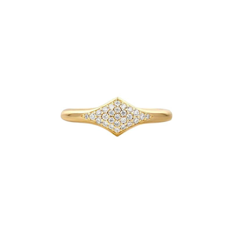 Ania Haie Gold Pave Sparkle Ring
