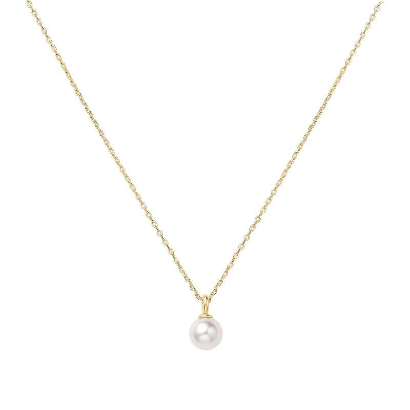 Ania Haie Gold Pearl Drop Pendant Necklace
