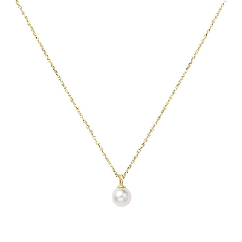 Ania Haie Gold Pearl Drop Pendant Necklace