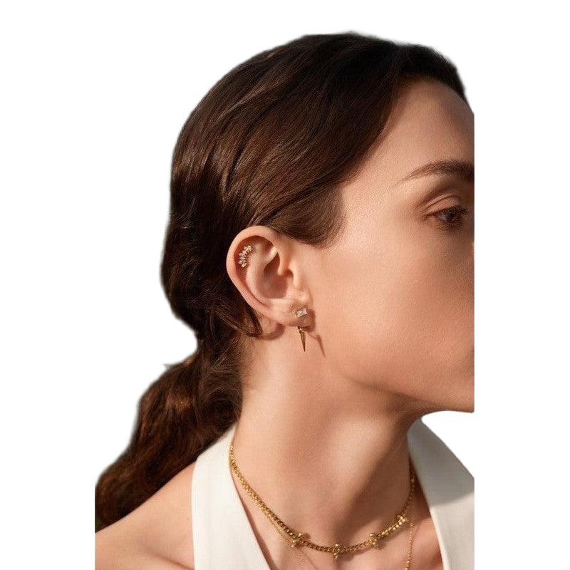 Ania Haie Gold Point Stud Ear Jackets