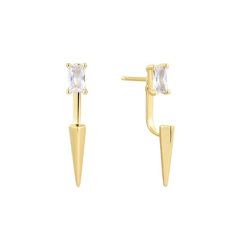 Ania Haie Gold Point Stud Ear Jackets