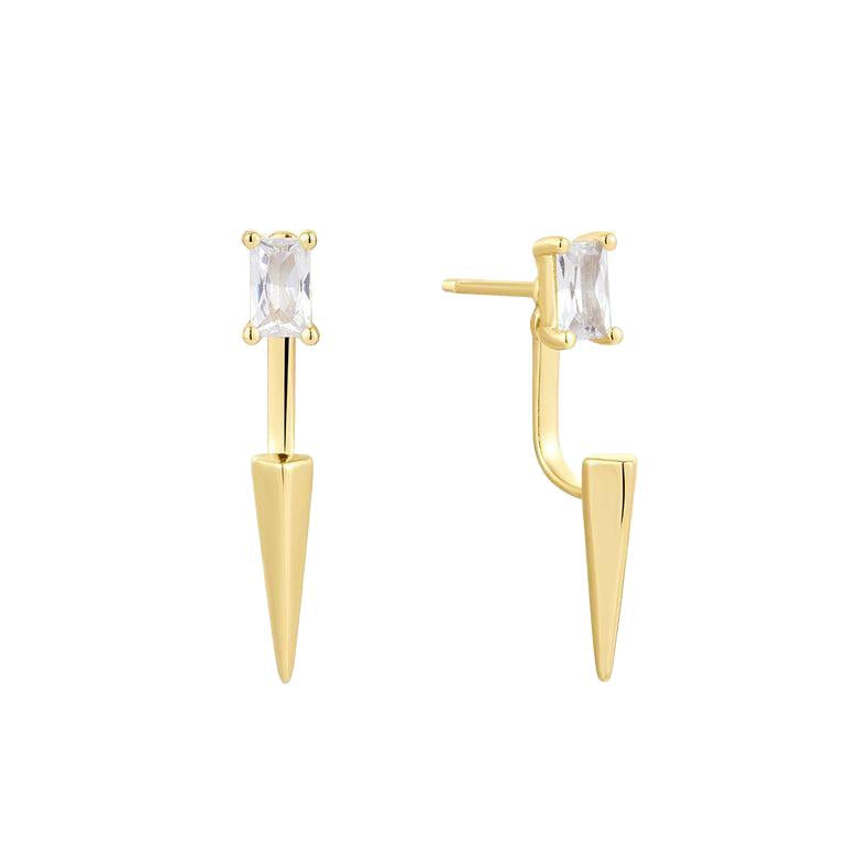 Ania Haie Gold Point Stud Ear Jackets