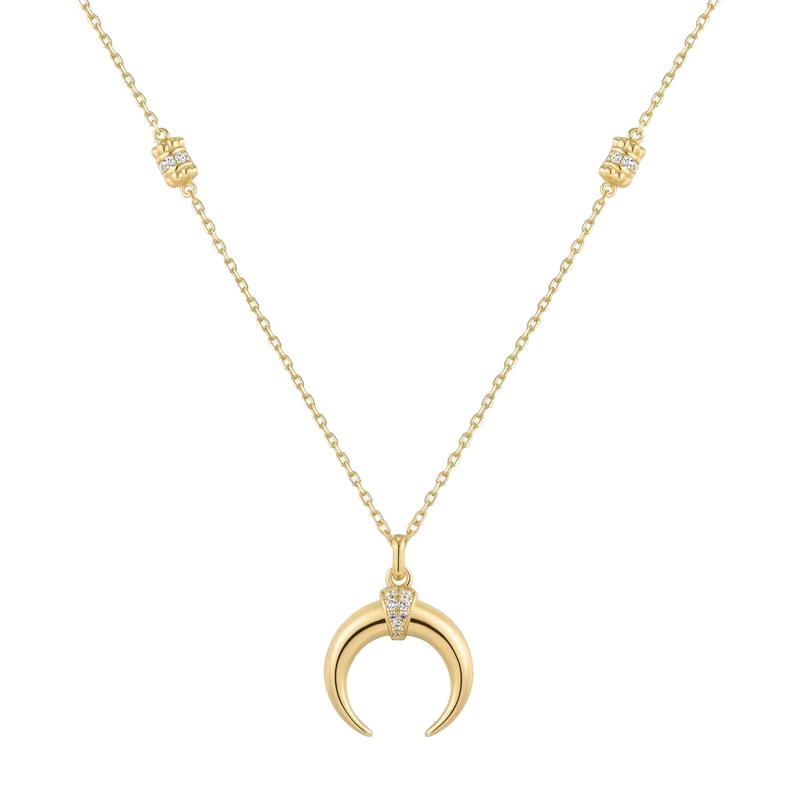 Ania Haie Gold Reversible Horn Necklace