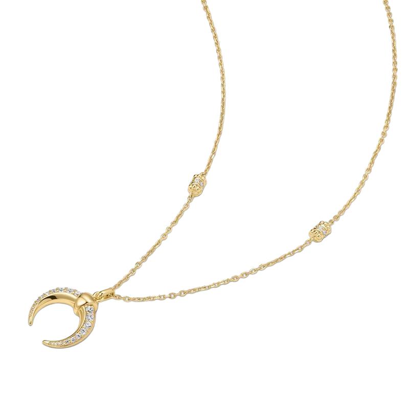 Ania Haie Gold Reversible Horn Necklace