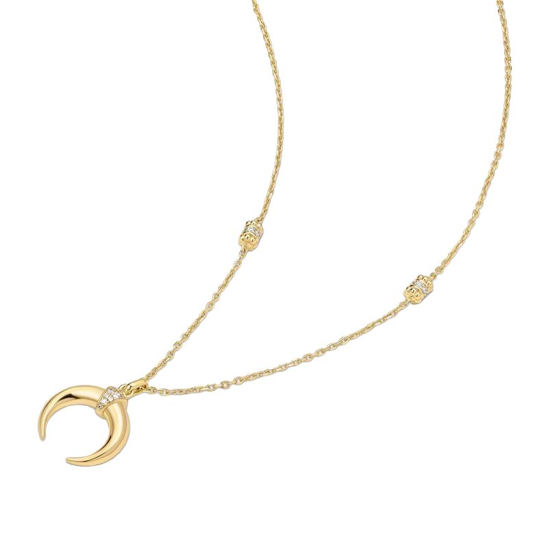 Ania Haie Gold Reversible Horn Necklace