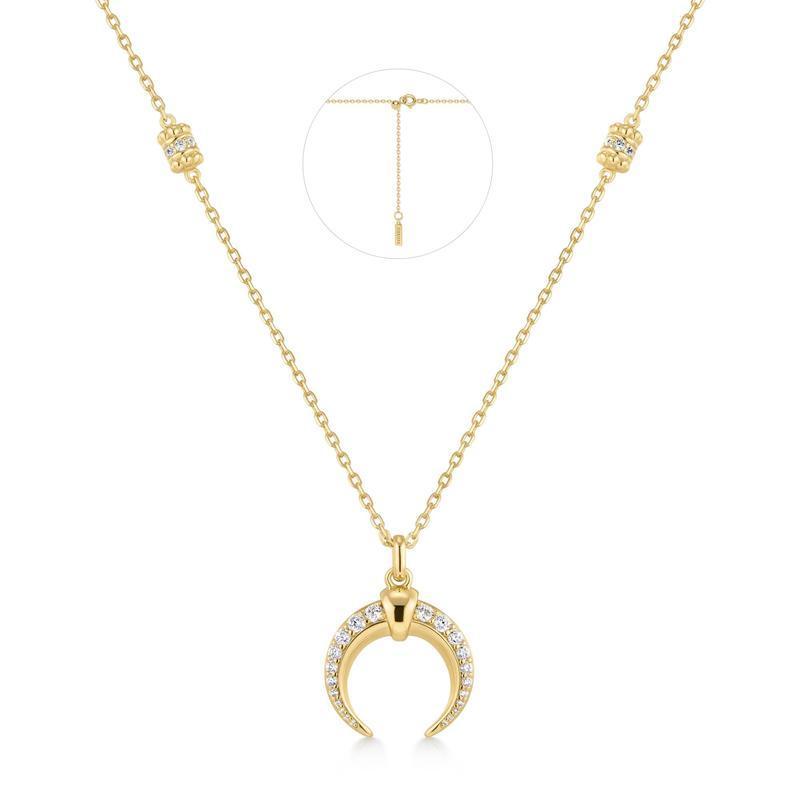 Ania Haie Gold Reversible Horn Necklace