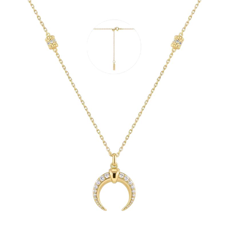 Ania Haie Gold Reversible Horn Necklace