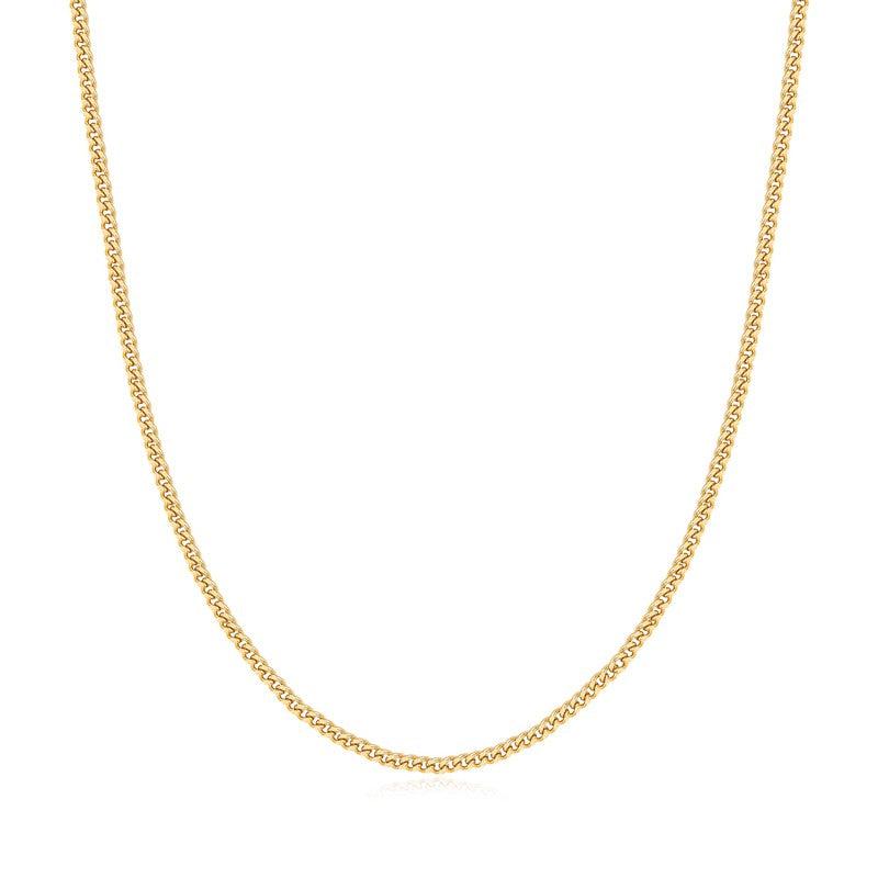 Ania Haie Gold Shiny Curb Necklace