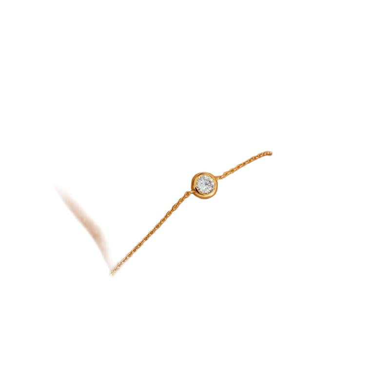 Ania Haie Gold Solitaire Bracelet with Gold Plated