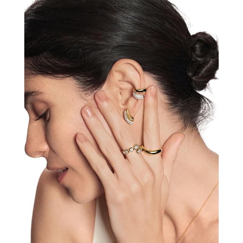 Ania Haie Gold Spiral Adjustable Ring