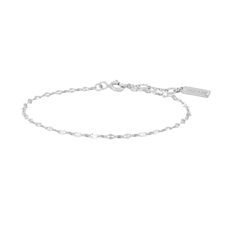 Ania Haie Gold Textured Chain Bracelet