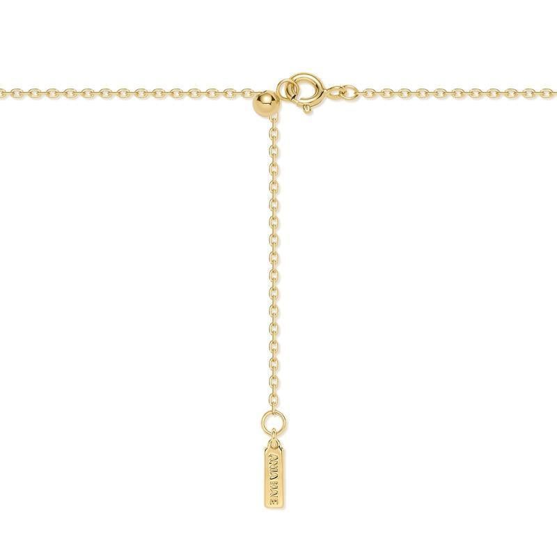 Ania Haie Gold Twisted Rope Lariat Necklace