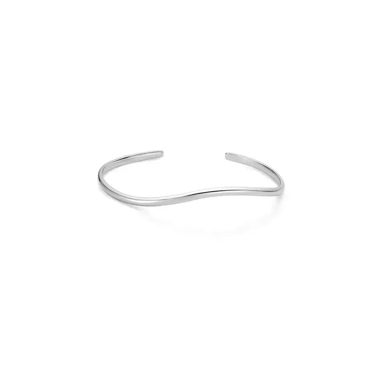 Ania Haie Gold Wave Cuff Bracelet