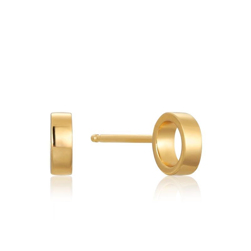 Ania Haie Open Circle Stud Earrings